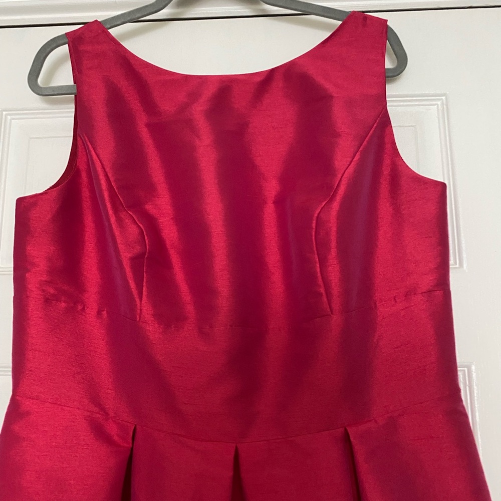 Alfred Sung “Sangria” cocktail dress